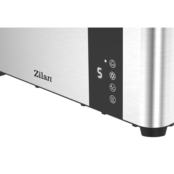 ტოსტერი Zilan ZLN6234, 1400W, Toaster, Silver