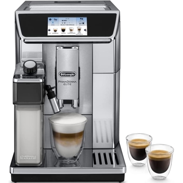 ყავის აპარატი DeLonghi ECAM650.75.MS, 1450W, 2L, Coffee Machine, Silver