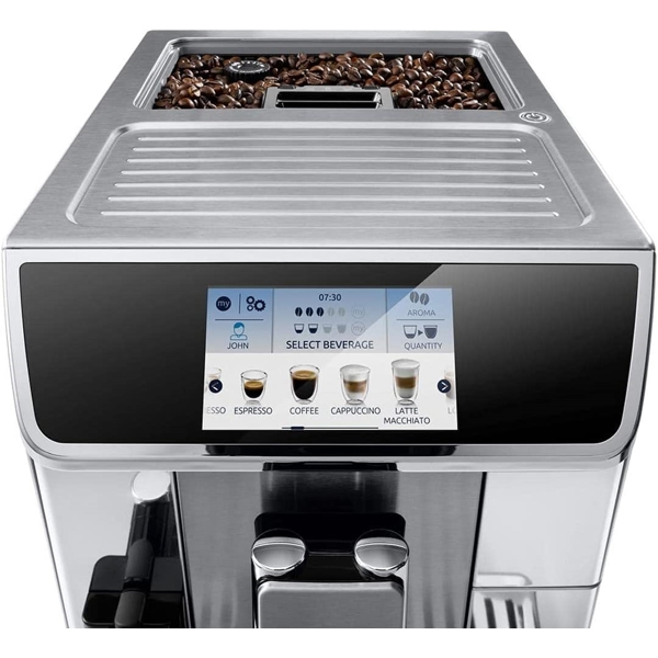 ყავის აპარატი DeLonghi ECAM650.75.MS, 1450W, 2L, Coffee Machine, Silver