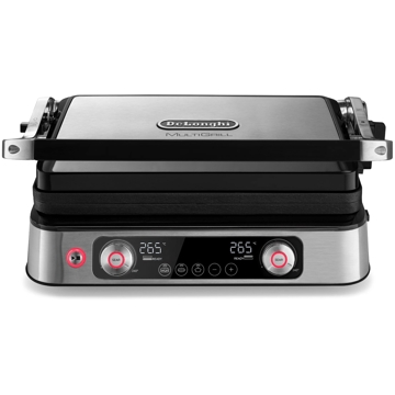 გრილი DeLonghi CGH1112D, 2200W, Grill, Black/Silver