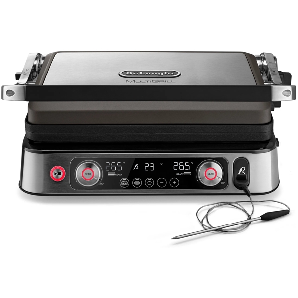 გრილი DeLonghi CGH1130DP, 2200W, Grill, Silver