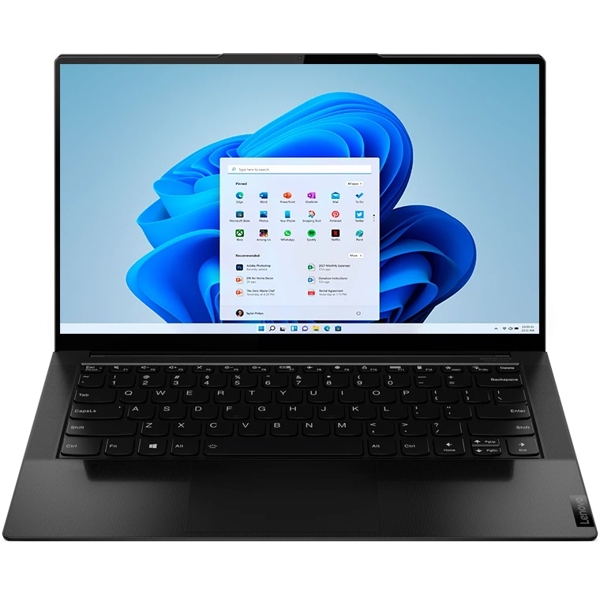 ნოუთბუქი Lenovo 82D1005YRU Yoga Slim 9, 14", i7-1165G7, 16GB, 1TB SSD, Integrated, Shadow Black