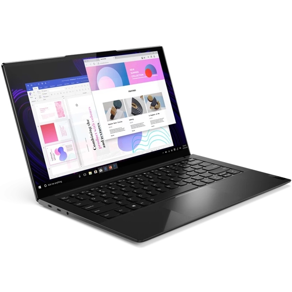 ნოუთბუქი Lenovo 82D1005YRU Yoga Slim 9, 14", i7-1165G7, 16GB, 1TB SSD, Integrated, Shadow Black