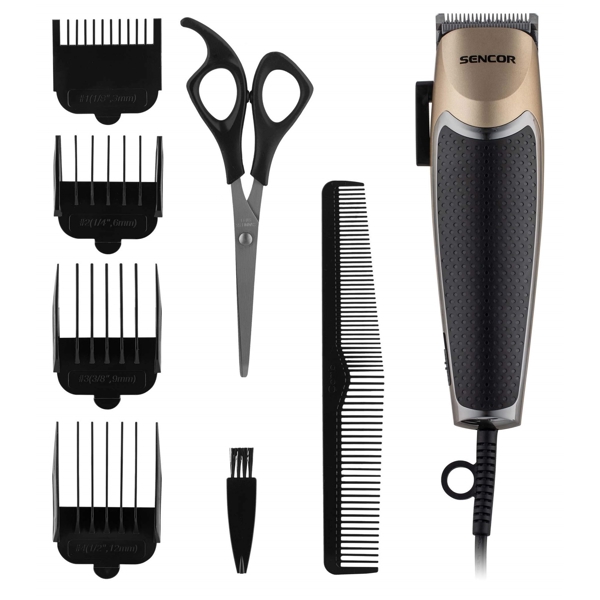 Sencor SHP 460CH, Hair Trimmer, Black