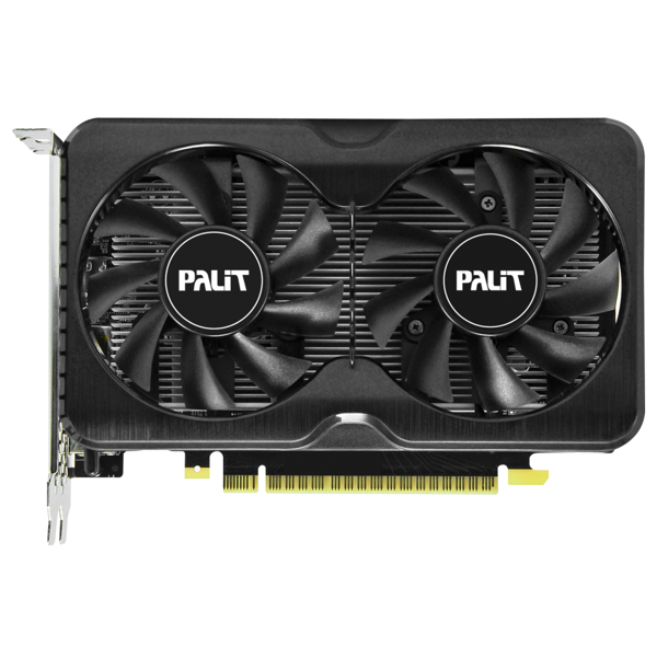 ვიდეო დაფა Palit NE6163001BG6-1175D, GeForce GTX 1630 Dual, 4GB, 64bit, HDMI, DP, Black