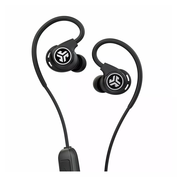 ყურსასმენი Jlab IEUEBFITSPORTRBLK123 Fit Headphones, Wireless, Bluetooth, IP55, Black