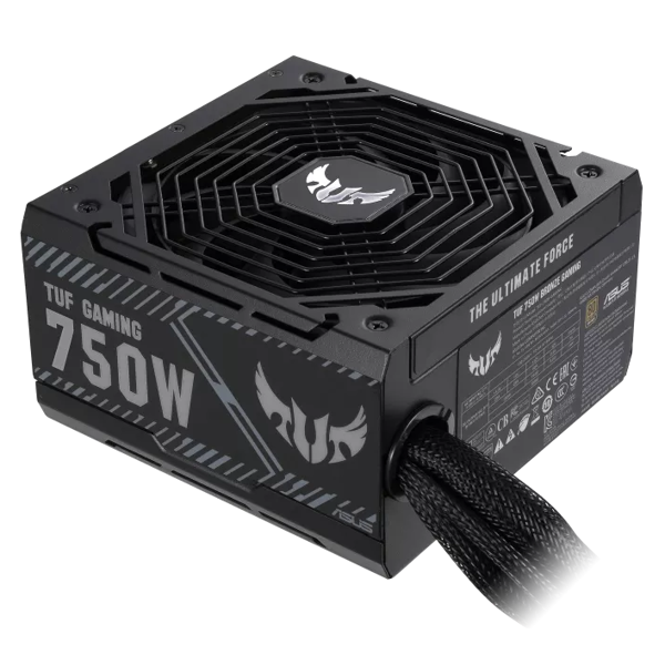 Asus 90YE00D0-B0NA00, 750W, 80 Plus, Power Supply, Black