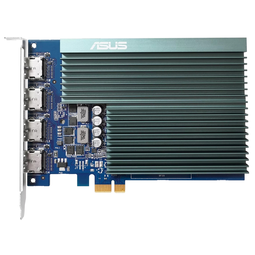 ვიდეო დაფა Asus 90YV0H20-M0NA00, GeForce GT 730, 2GB, 64bit, HDMI, Black
