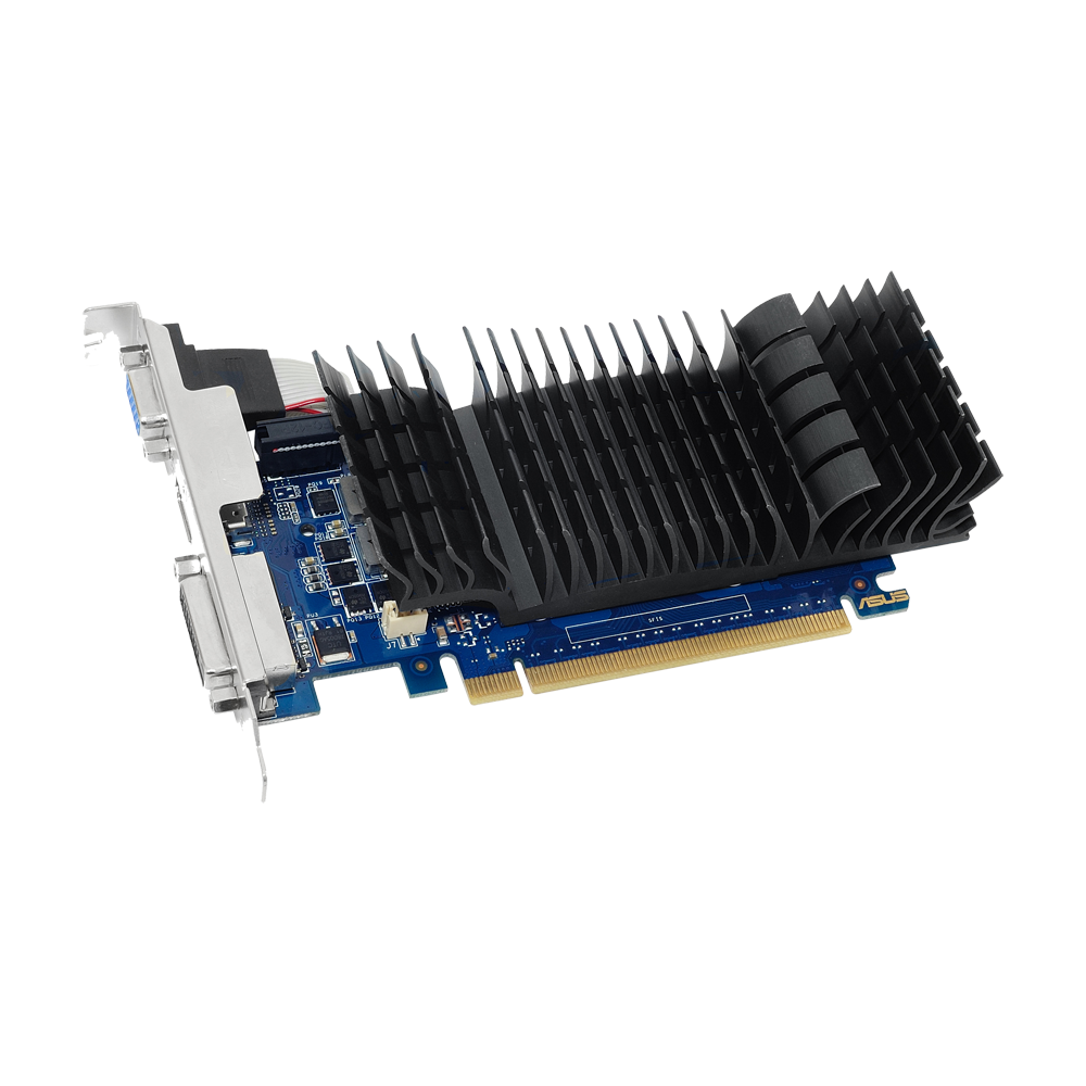 ვიდეო დაფა Asus 90YV07G4-M0NA00, GeForce GT 730, 2GB, 64bit, HDMI, DVI-D, Black