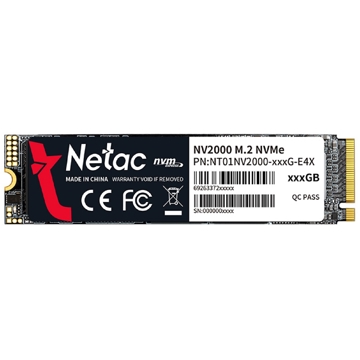 Netac NT01NV2000-256-E4X, 256GB, M.2, Internal Hard Drive