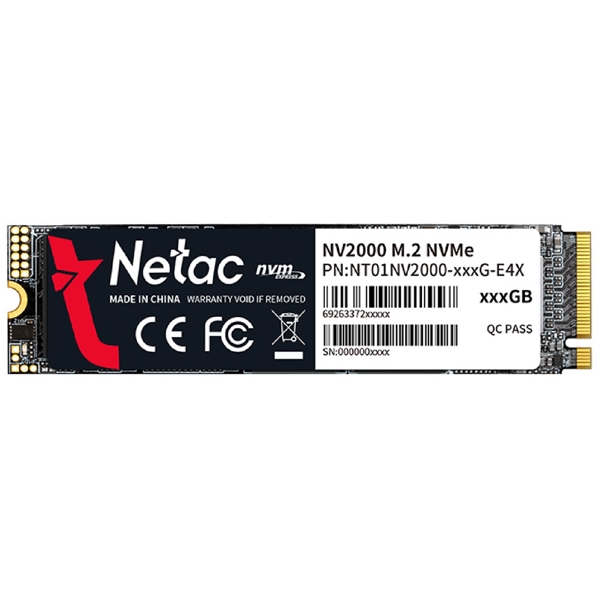 მყარი დისკი Netac NT01NV2000-256-E4X, 256GB, M.2, Internal Hard Drive