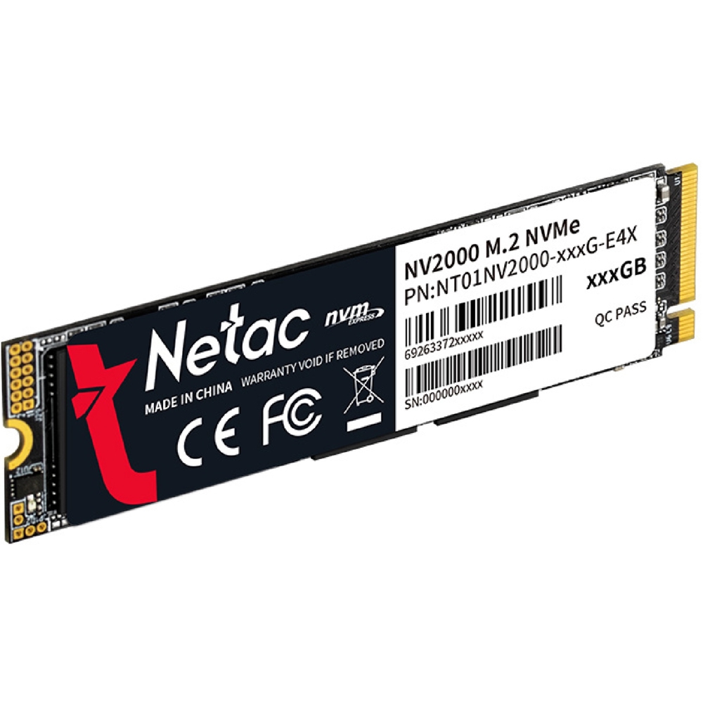 Netac NT01NV2000-256-E4X, 256GB, M.2, Internal Hard Drive