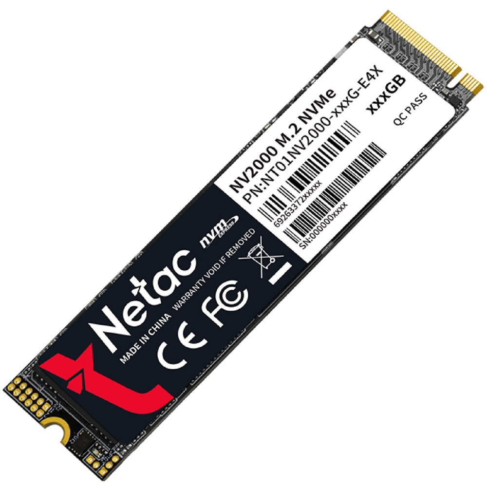 Netac NT01NV2000-256-E4X, 256GB, M.2, Internal Hard Drive