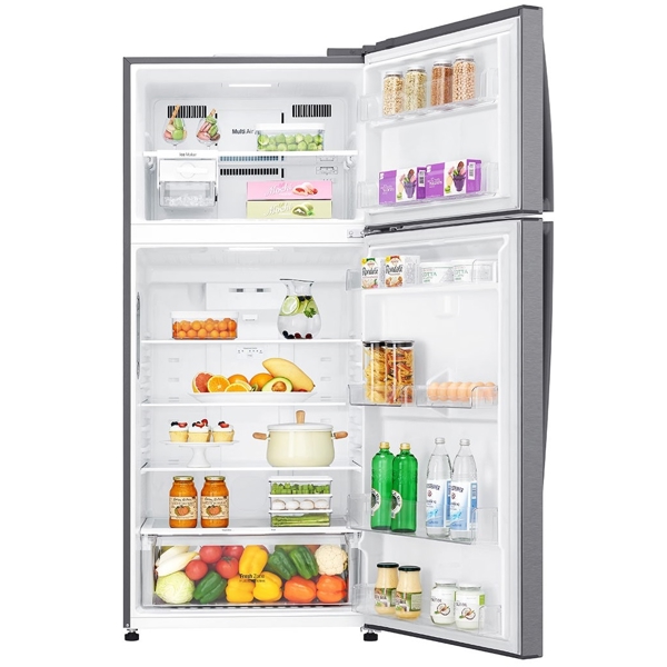 მაცივარი LG GN-C752HQCL, 509L, A+, NoFrost, Refrigerator, Grey