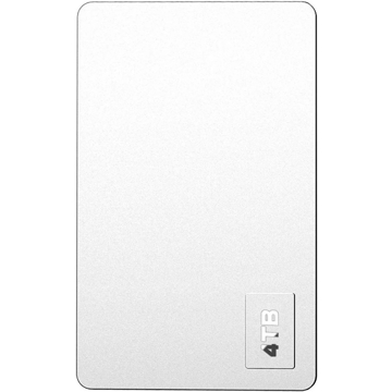 გარე მყარი დისკი Netac NT05K338N-004T-30SL, 4TB, External HDD, 2.5'', USB 3.0 Type-A, Silver/Gray