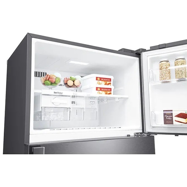 LG GN-C680HLCL, 516L, A++, NoFrost, Refrigerator, Grey