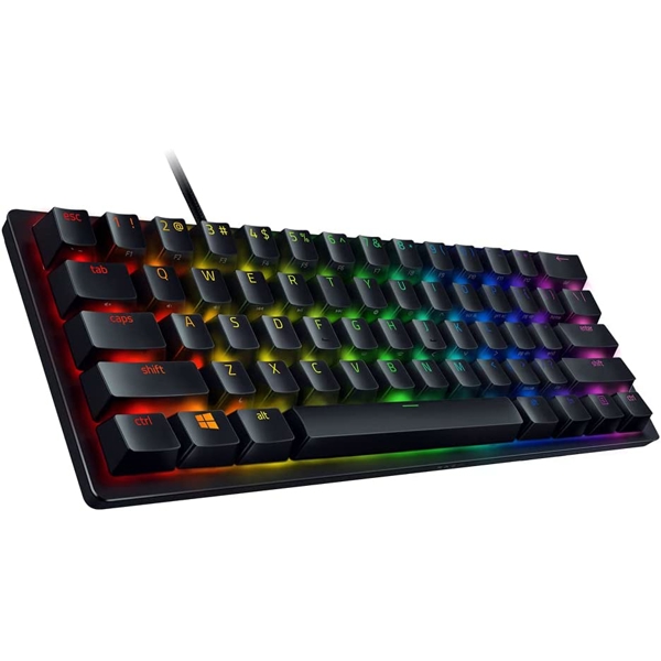 Razer RZ03-03390100-R3M1 Huntsman Mini, Wired, USB, RGB, Gaming Keyboard, Black