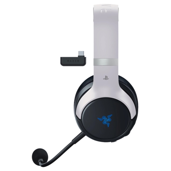 ყურსასმენი Razer RZ04-04030100-R3M1 Kaira Pro, Gaming Headset, Wireless, RGB, Bluetooth, White