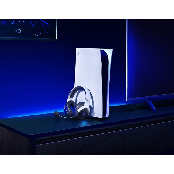 ყურსასმენი Razer RZ04-04030100-R3M1 Kaira Pro, Gaming Headset, Wireless, RGB, Bluetooth, White