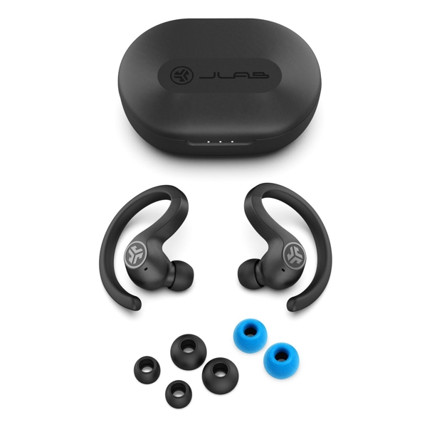 ყურსასმენი Jlab IEUEBJBAIRSPRTRBLK82  Air, Earbuds, Wireless, Bluetooth, IP66, Black