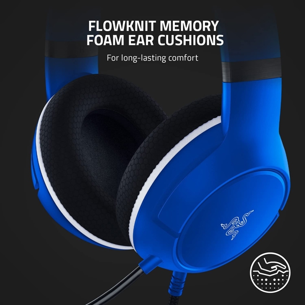 ყურსასმენი Razer RZ04-03970400-R3M1 Kaira X, Gaming Headset, Wired, 3.5mm, Blue