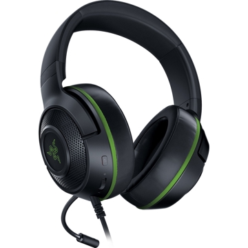 ყურსასმენი Razer RZ04-02890400-R3M1 Kraken X, Gaming Headset, Wired, 3.5mm, Black/Green