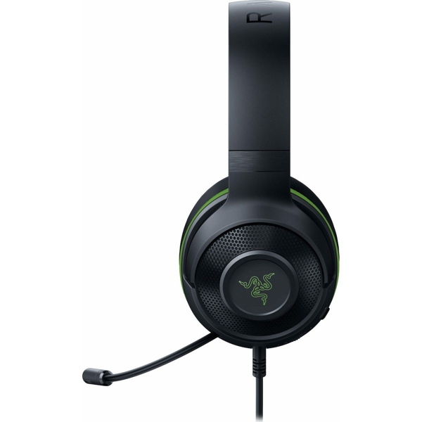 ყურსასმენი Razer RZ04-02890400-R3M1 Kraken X, Gaming Headset, Wired, 3.5mm, Black/Green