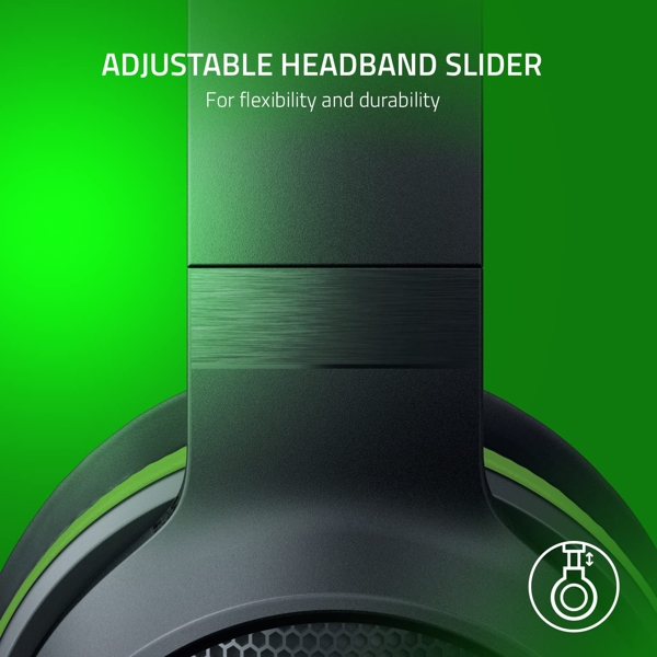 ყურსასმენი Razer RZ04-02890400-R3M1 Kraken X, Gaming Headset, Wired, 3.5mm, Black/Green