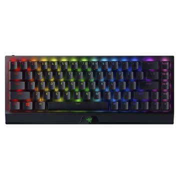 კლავიატურა Razer RZ03-03891400-R3M1 BlackWidow V3 Mini, Wireless, RGB, USB, BT, 2.4 Ghz, Gaming Keyboard, Black