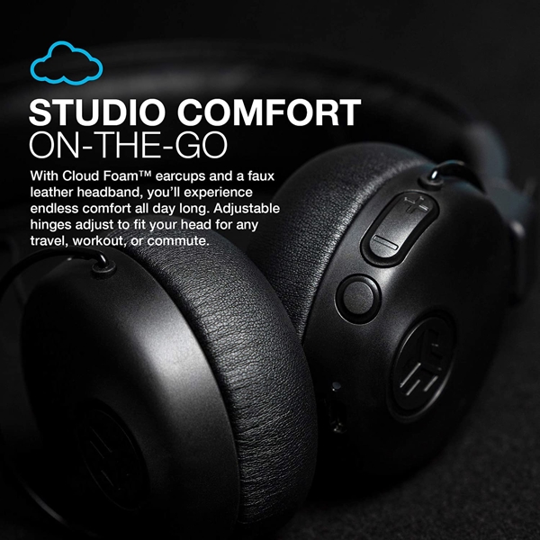 ყურსასმენი Jlab IEUHBASTUDIOANCRBLK4, Headset, Wireless, Bluetooth, Black