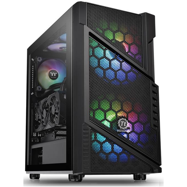 ქეისი Thermaltake CA-1N2-00M1WN-00 C31, Computer Case, ATX, micro-ATX, Mini ATX, 2xUSB, 3.5mm, Black