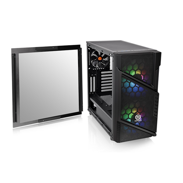 ქეისი Thermaltake CA-1N2-00M1WN-00 C31, Computer Case, ATX, micro-ATX, Mini ATX, 2xUSB, 3.5mm, Black