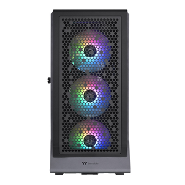 ქეისი Thermaltake CA-1X5-00M1WN-00 500TG, Computer Case, Mini ITX, Micro ATX, ATX, E-ATX, 2xUSB, USB Type-C, 3.5mm, Black