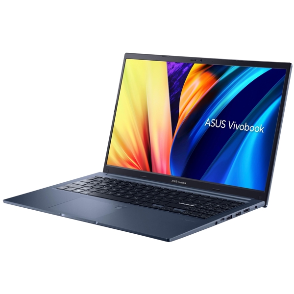 ნოუთბუქი Asus X1503ZA-L1492 Vivobook 15X, 15.6", i7-12700H, 16GB,  512GB SSD, Integrated, Blue