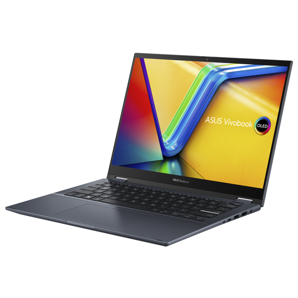 ნოუთბუქი Asus TN3402QA-LZ147W Vivobook S14 Flip, 14", Ryzen 5-5600H, 8GB, 512GB SSD, Integrated, Black