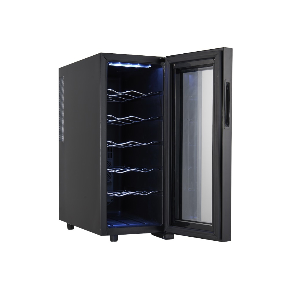 ღვინის მაცივარი Zilan ZLN4681, 33L, A, Wine Refrigerator, Black
