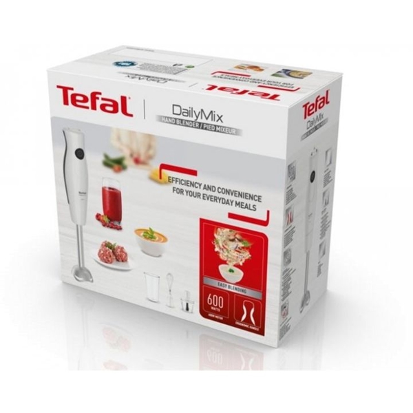 ხელის ბლენდერი Tefal HB533138, 600W, 500ML, Blender, White