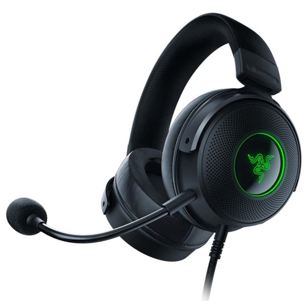 ყურსასმენი Razer RZ04-03770200-R3M1 Kraken V3, Gaming Headset, Wired, USB-A, Black