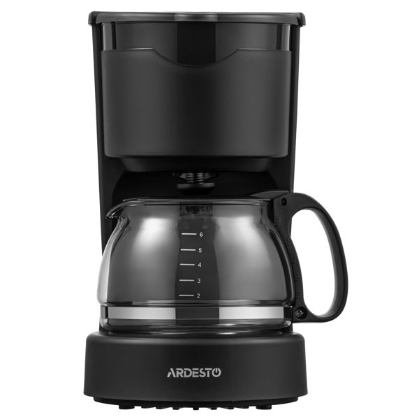 ყავის აპარატი Ardesto YCM-D060, 650W, 0.6L, Coffee Maker, Black