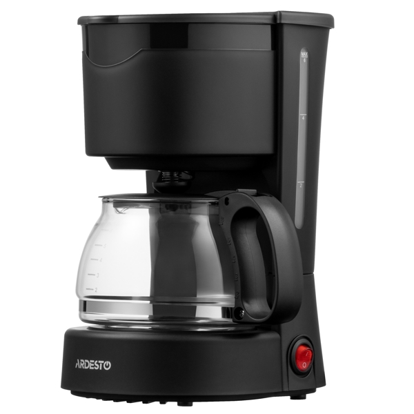 ყავის აპარატი Ardesto YCM-D060, 650W, 0.6L, Coffee Maker, Black