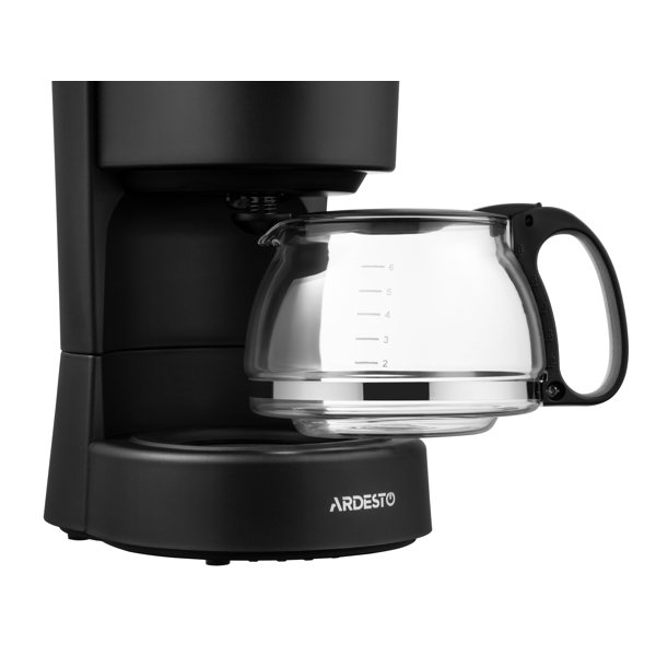 ყავის აპარატი Ardesto YCM-D060, 650W, 0.6L, Coffee Maker, Black