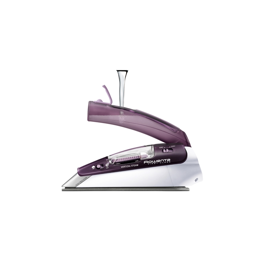 ორთქლის უთო Rowenta DA1511F1, 1000W, 0.07L, Steam Iron, White/Purple