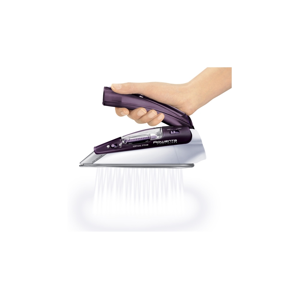 Rowenta DA1511F1, 1000W, 0.07L, Steam Iron, White/Purple