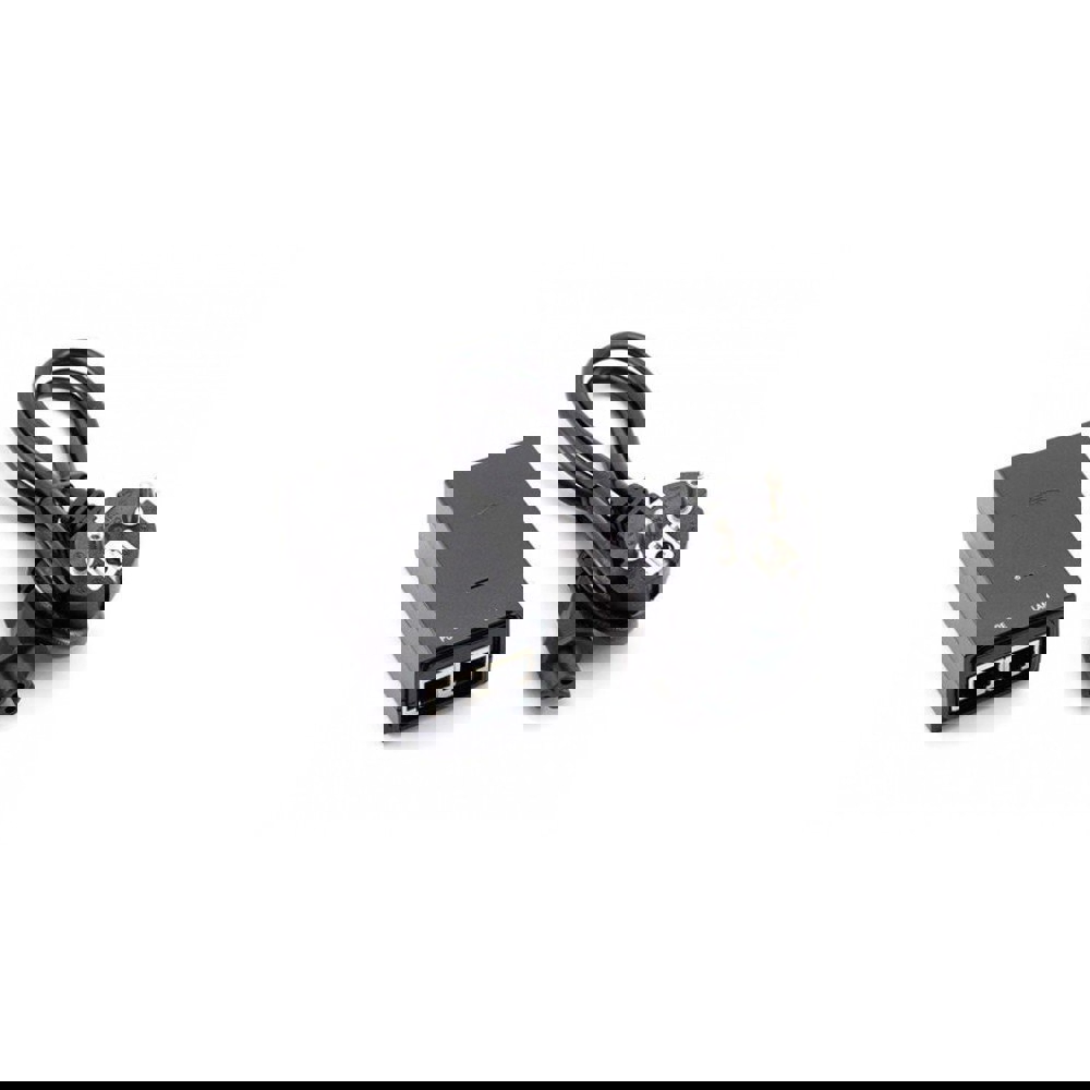 Ubiquiti PoE Injector, 48VDC, 24W, POE-48-24W-G 1000Mbit Gigabit Ethernet Black