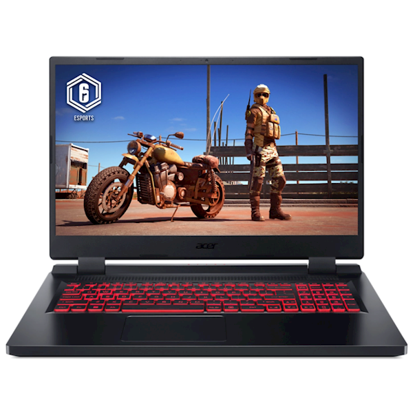 ნოუთბუქი Acer NH.QFWER.00A Nitro 5, 17.3", i7-12700H, 32GB, 1TB SSD, RTX3060 TI 6GB, Black