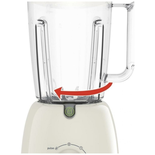 Moulinex LM355A10, 500W, 1.5L, Blender, Ivory