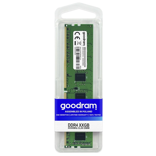 Goodram GR3200D464L22/16G, RAM 16GB, DDR4 DIMM, 3200MHz