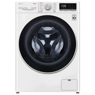 სარეცხი+საშრობი მანქანა LG F2DV5S7SN0E, 7Kg, B, 1200Rpm, 72Db, Washing+Dryer Machine, White