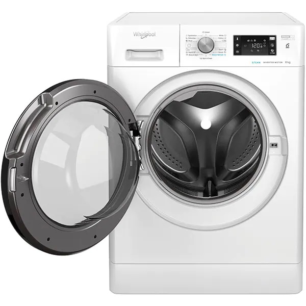 სარეცხი მანქანა Whirlpool FFB8458 BV EE, 8Kg, B, 1400Rpm, 78Db, Washing Machine, White