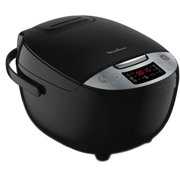 მულტსახარში Moulinex K611832, 750W, 4L, Multifunction Cooker, Black